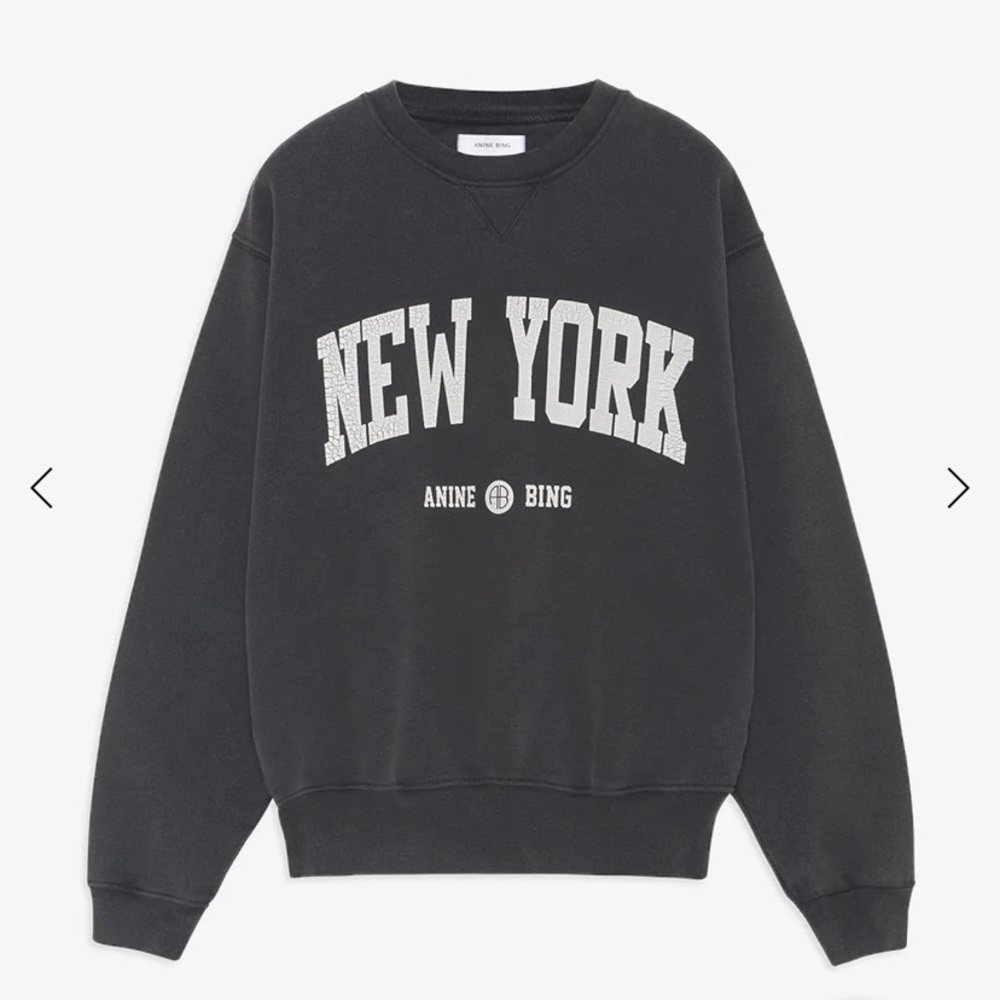 ANINE BING RAMONA SWEATSHIRT UNIVERSITY NEW YORK
